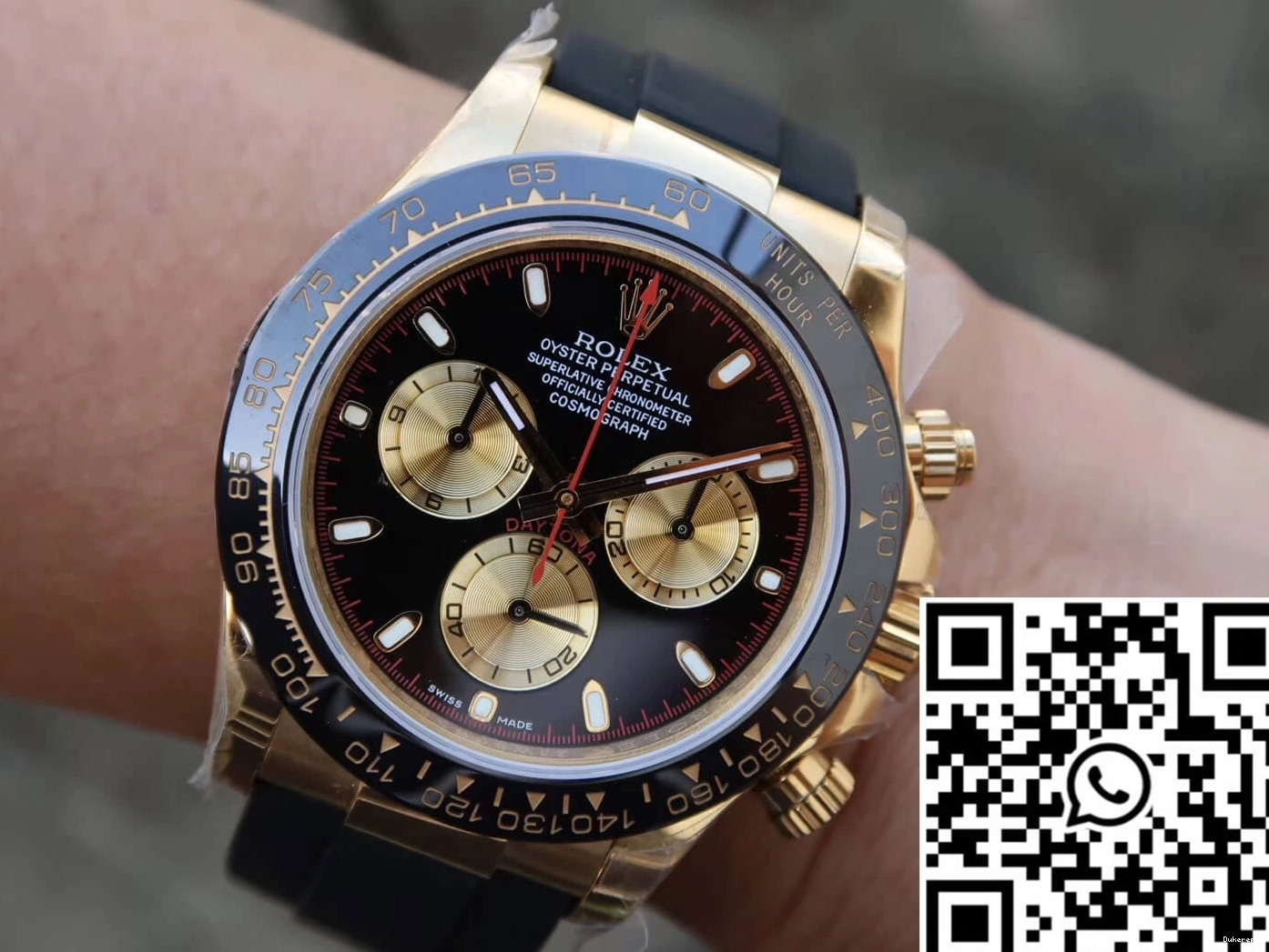 Rolex Dial Black Factory Cosmograph Daytona JH M116518ln-0047 0402